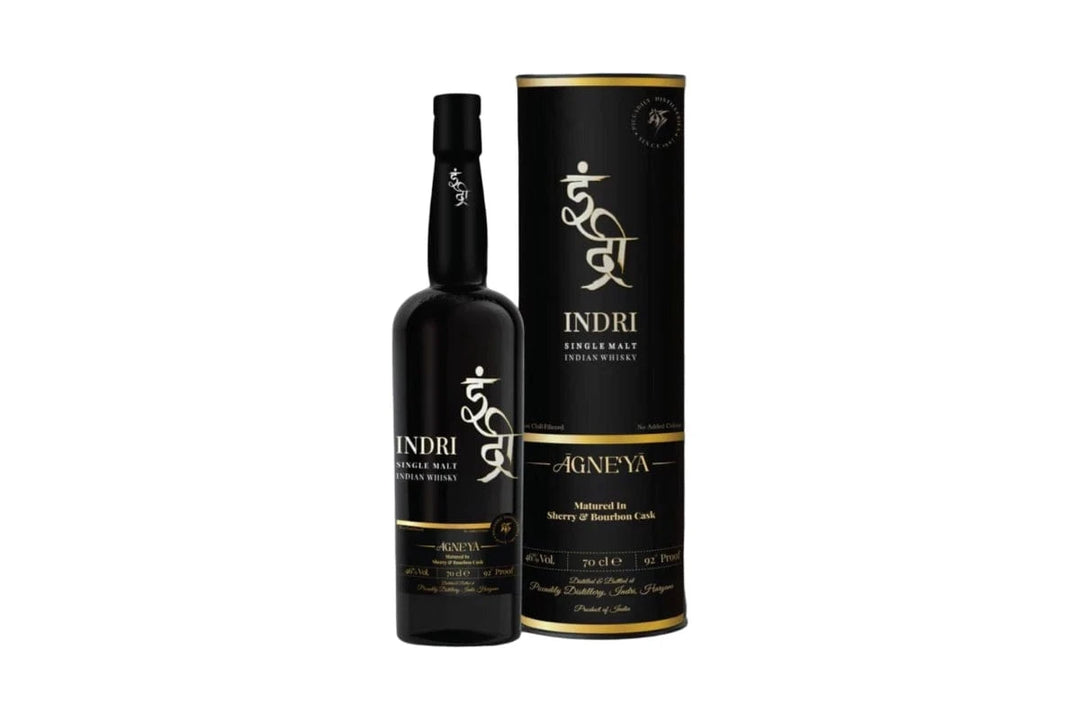 Bottlemart Indri Agneya Limited Edition Single Malt Indian Whisky 700mL
