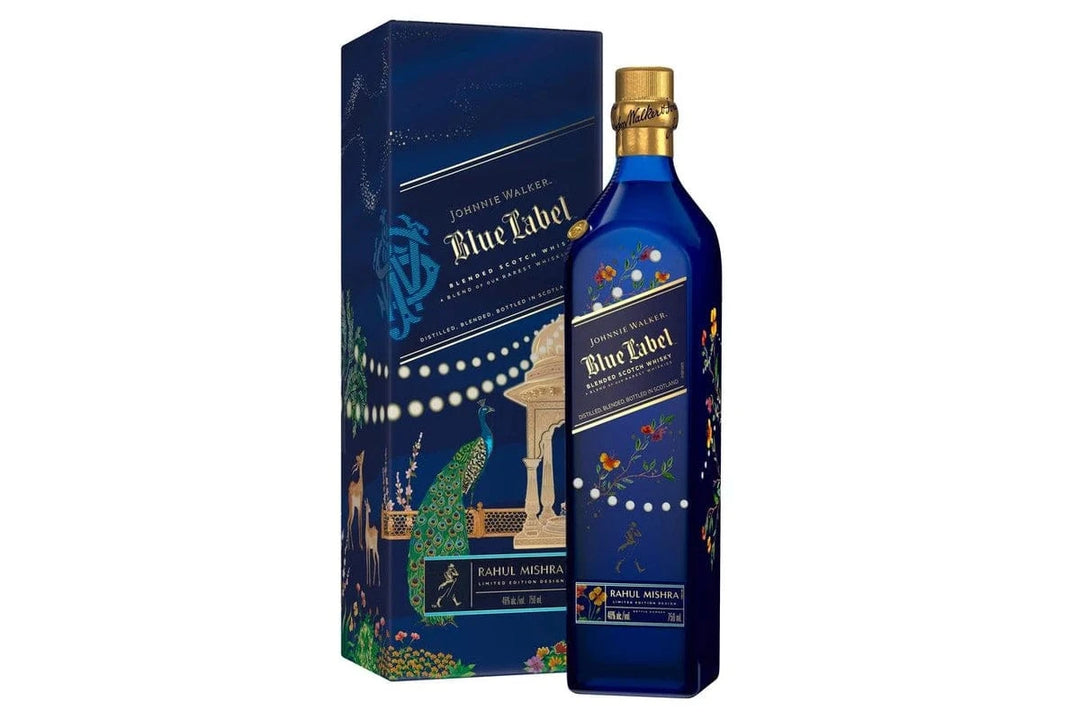 Bottlemart Johnnie Walker Blue Label Diwali x Rahul Mishra Limited Edition
