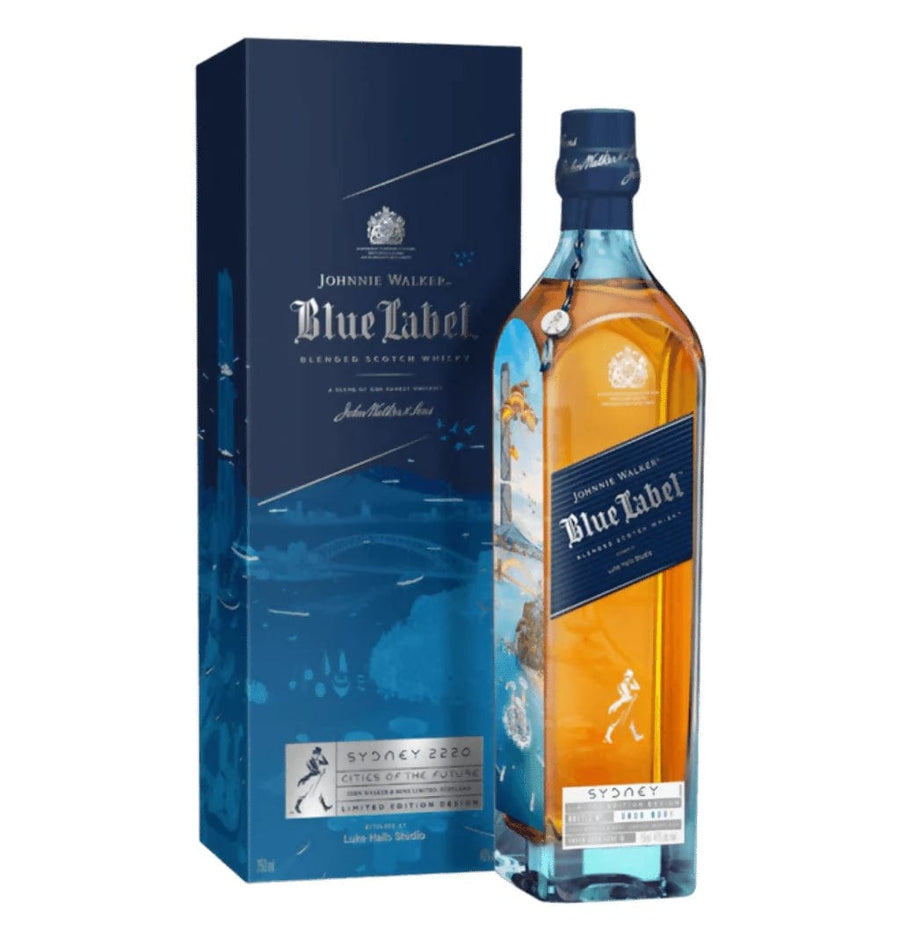 Bottlemart Noblepark Blended Scotch Whisky Johnnie Walker Blue Label Sydney Cities Of The Future Limited Edition Whisky 750mL