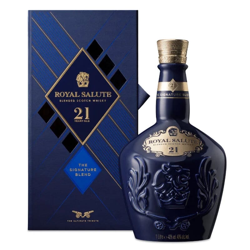 Bottlemart Noblepark Scotch Whisky Royal Salute 21 Year Old The Signature Blend 1L (LIMITED EDITION)