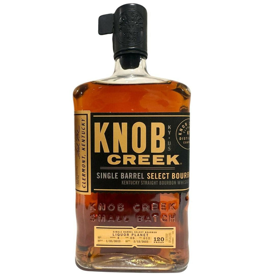 Bottlemart Noblepark Whisky Knob Creek Single Barrel Store Pick Reserve Kentucky Straight Bourbon Whiskey 120 Proof 750 ml