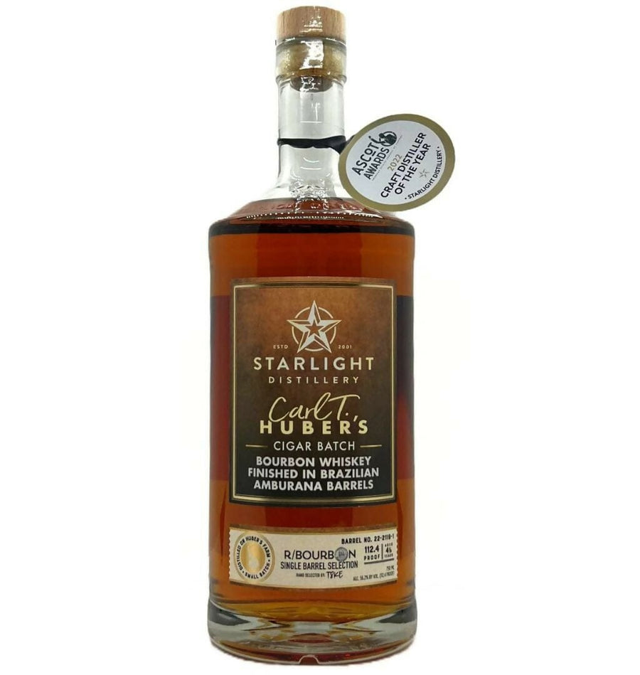 Bottlemart Noblepark Whisky Starlight Distillery Carl T. Huber's Cigar Batch R/Bourbon 750 ml