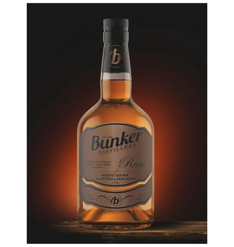 Bunker Distillery Rum Rum- Aged Dark Australian Rum 700mL (CURRENTLY MATURING)