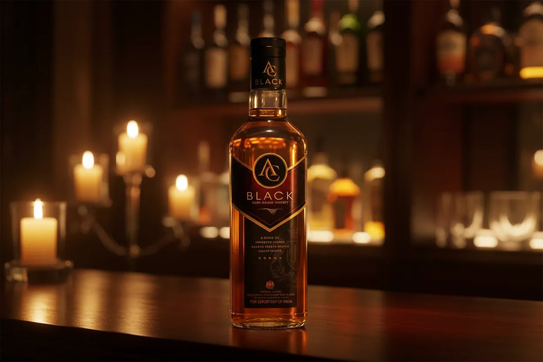 Liquor By Door  AC black blended spirit 700mL