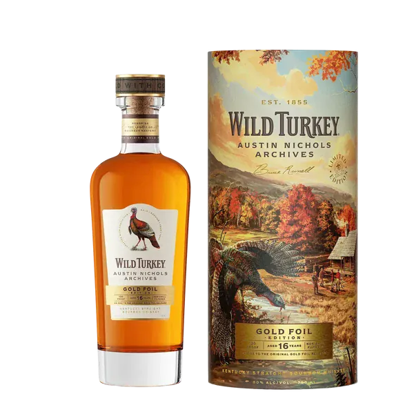 Liquor By Door  Wild Turkey Austin Nichols Archives Gold Foil Limited Edition 750ml