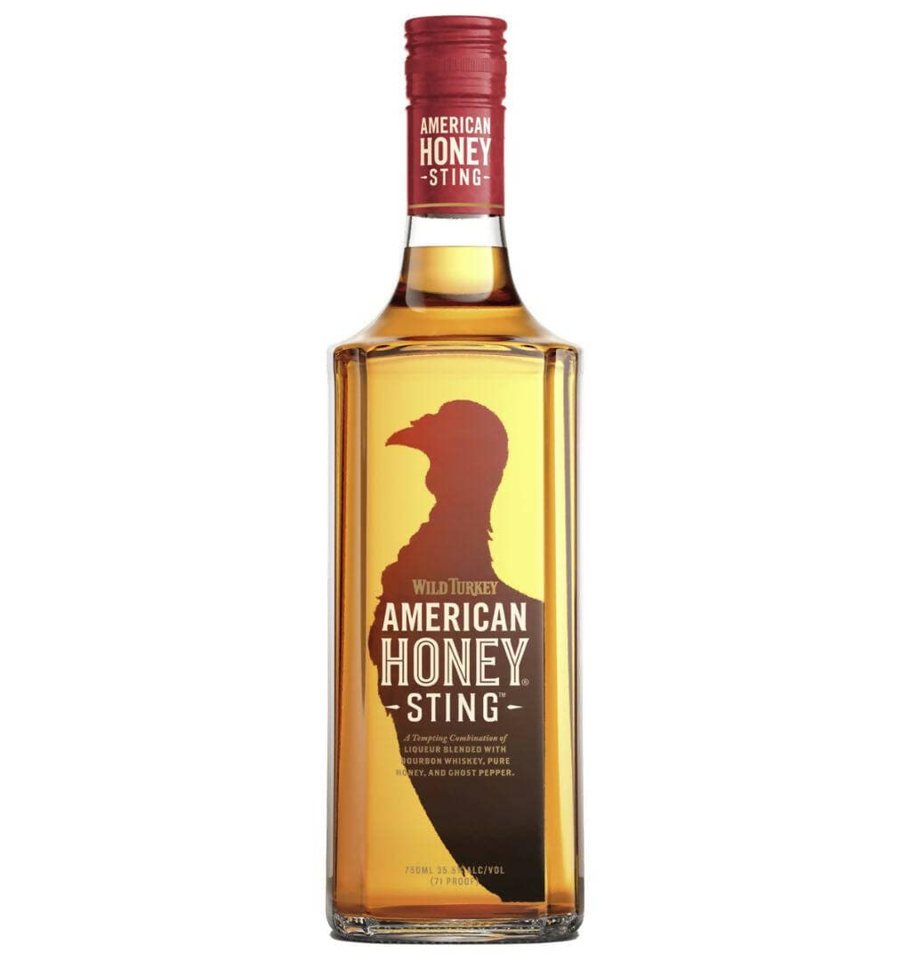 Bottlemart Noblepark Bourbon Whiskey Wild Turkey Amer Honey Sting 750mL