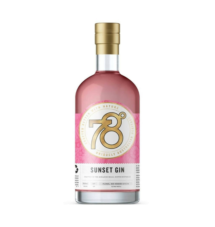 Bottlemart Noblepark Gin 78 Degrees Sunset Gin 700mL