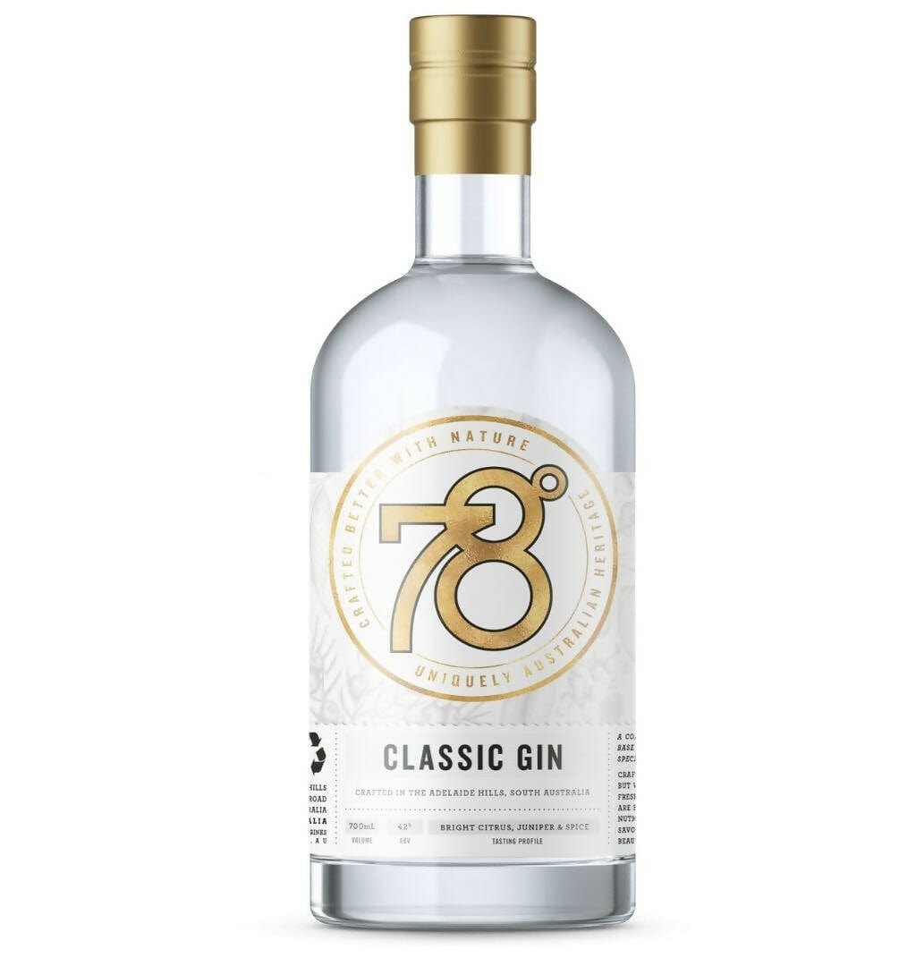 Bottlemart Noblepark Gin Adelaide Hills Distillery 78 Degrees Gin 700mL