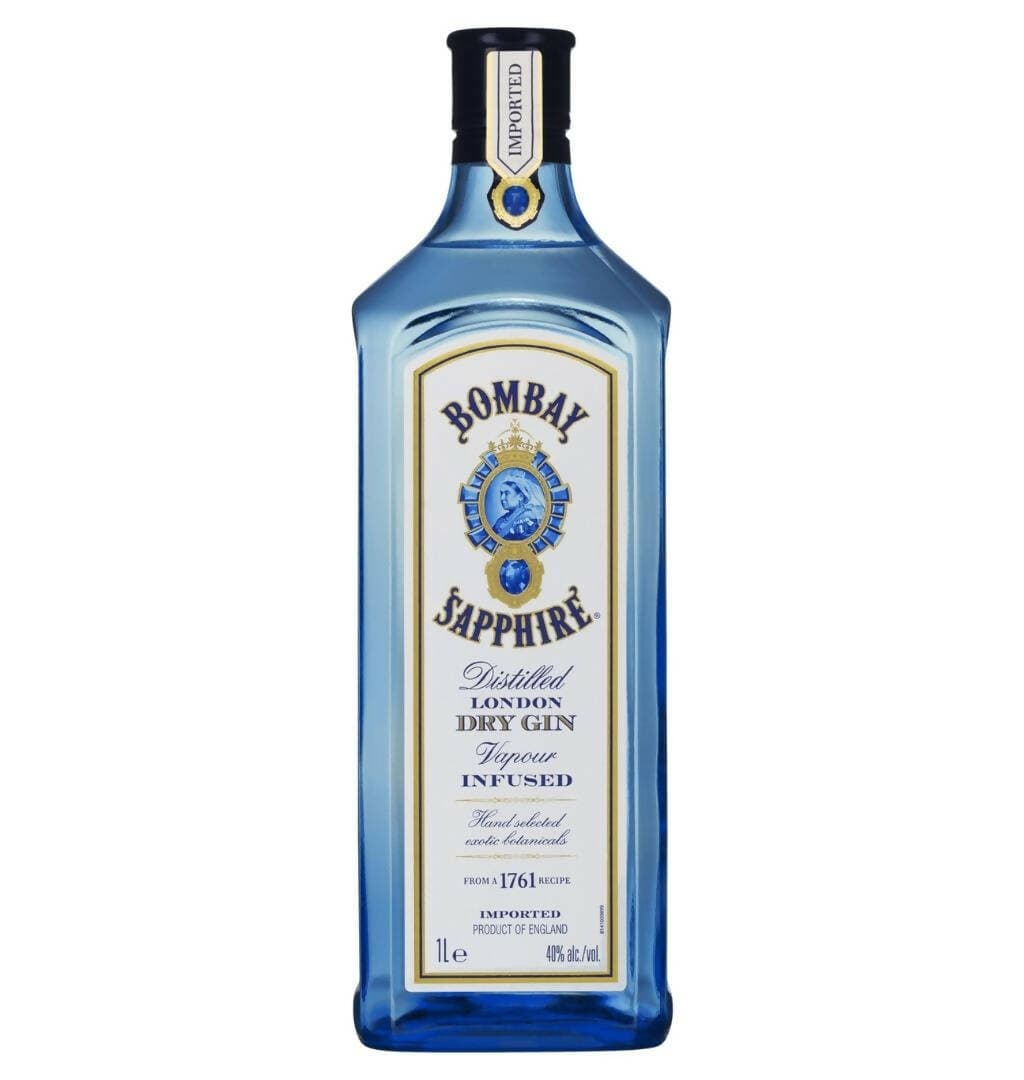 Bottlemart Noblepark Gin Bombay Sapphire Gin 1L