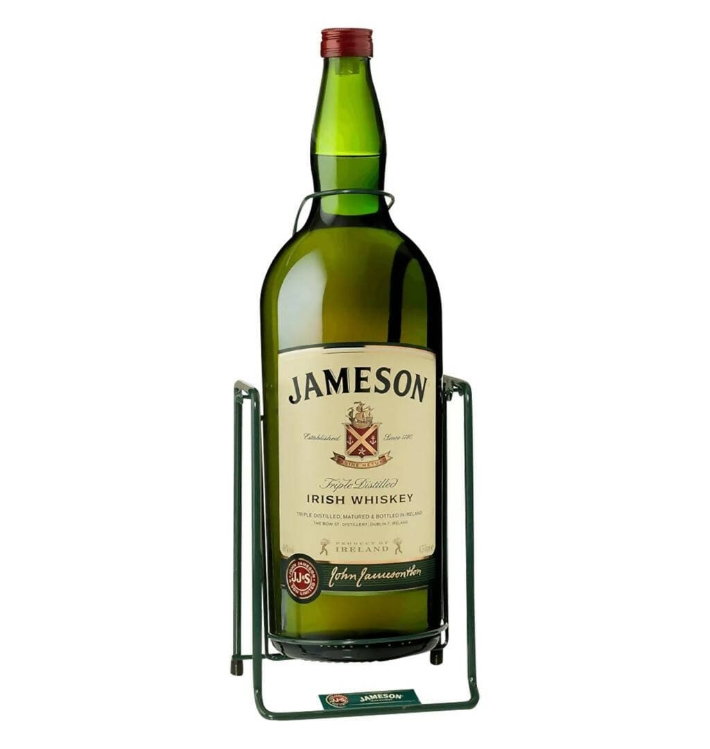 Bottlemart Noblepark Irish Whiskey Jameson Irish Whiskey 4.5L Swing Bottle