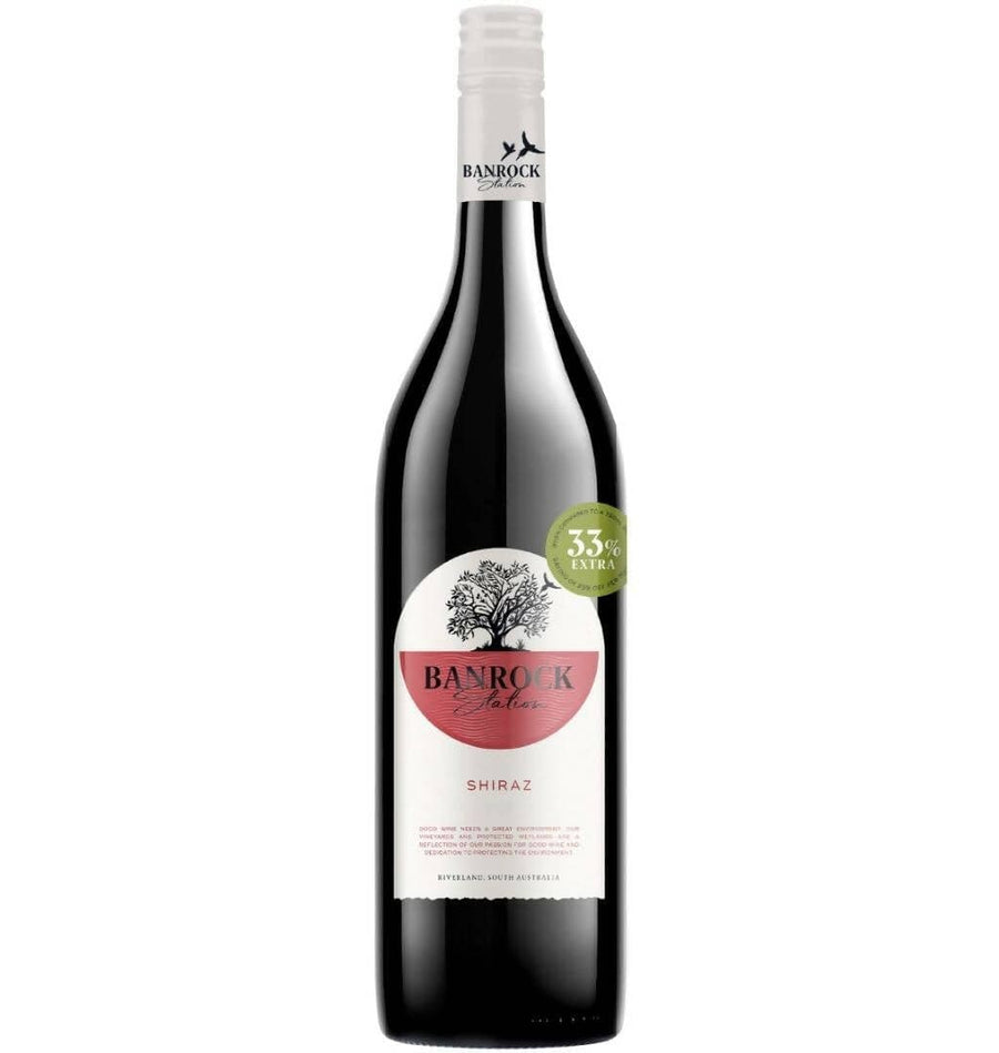 Bottlemart Noblepark Red Wine Banrock Station Shiraz 1L