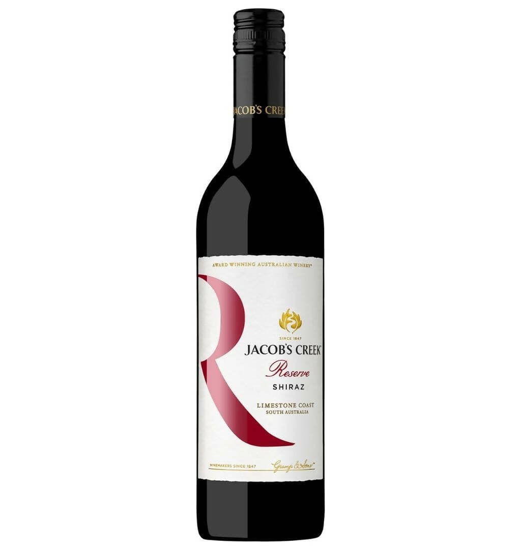 Bottlemart Noblepark Red Wine Jacobs Creek Reserve Shiraz 750mL