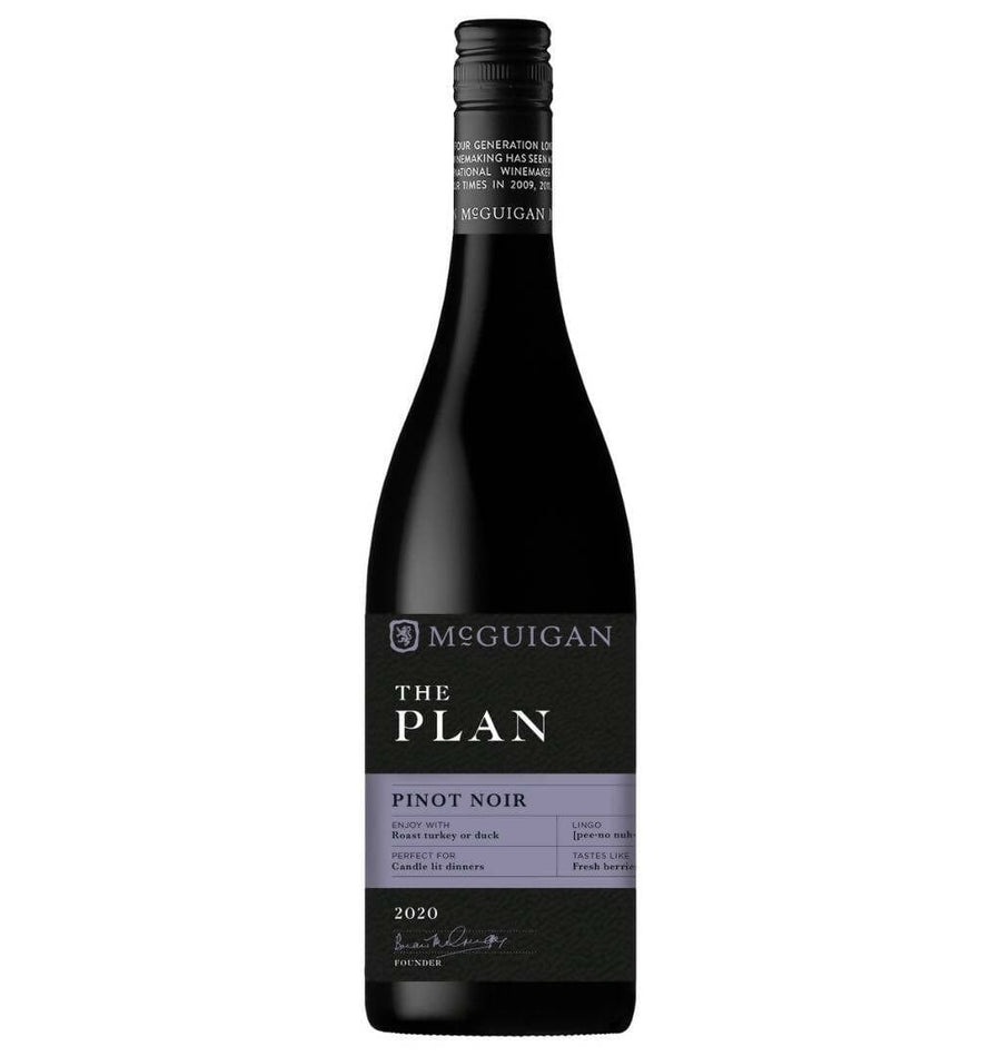 Bottlemart Noblepark Red Wine McGuigan The Plan Pinot Noir 750mL