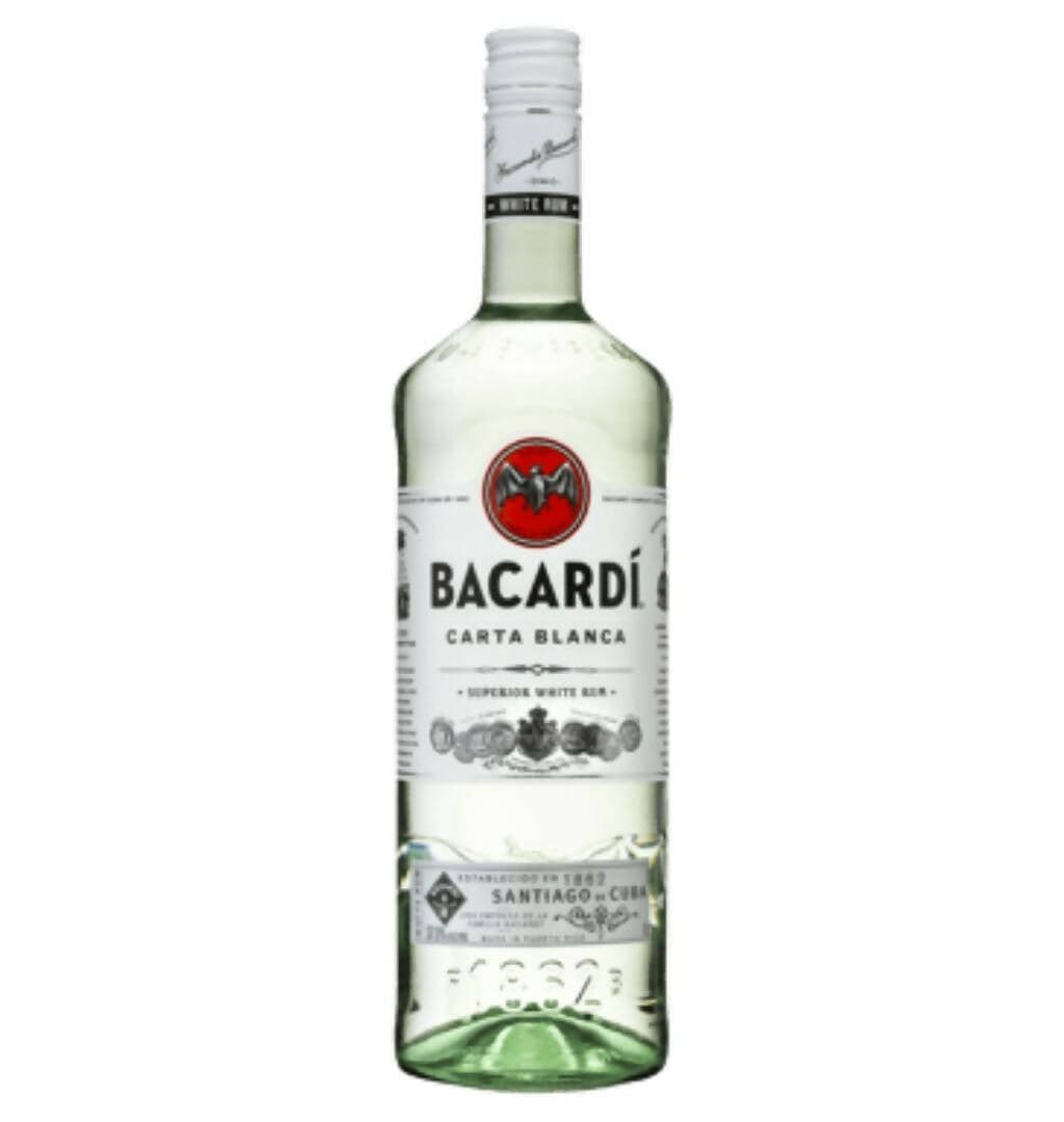 Bottlemart Noblepark Rum Bacardi Carta Blanca 1L