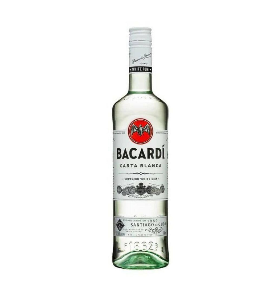 Bottlemart Noblepark Rum Bacardi Carta Blanca 700mL