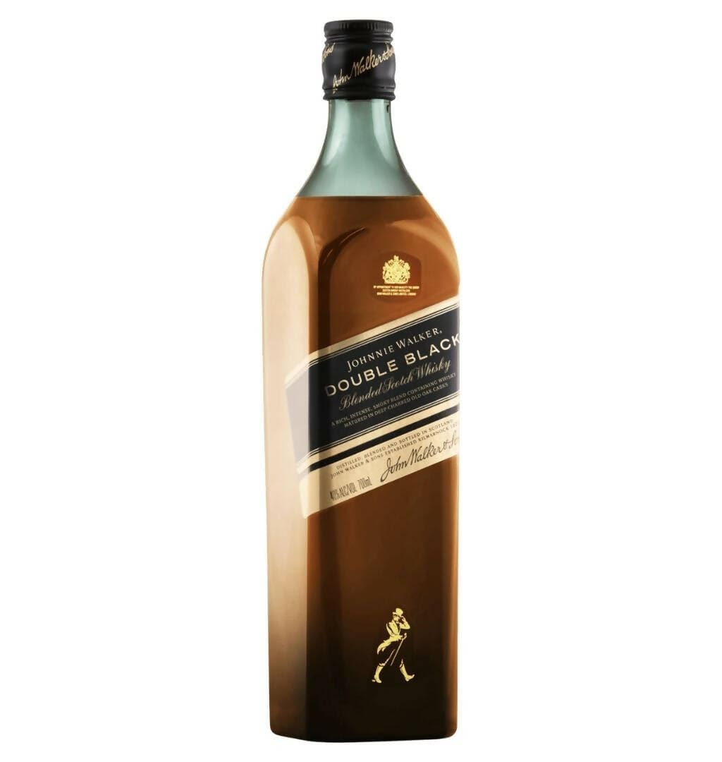 Bottlemart Noblepark Scotch Whisky Johnnie Walker Double Black Blended Scotch Whisky 700mL