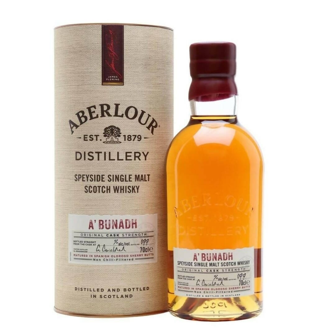 Bottlemart Noblepark Single Malt Scotch Whisky Aberlour A'BUNADH Single Malt 700ML