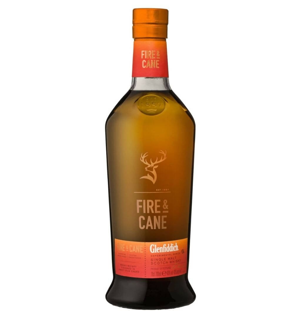 Bottlemart Noblepark Single Malt Scotch Whisky Glenfiddich Fire & Cane Single Malt Scotch Whisky 700mL