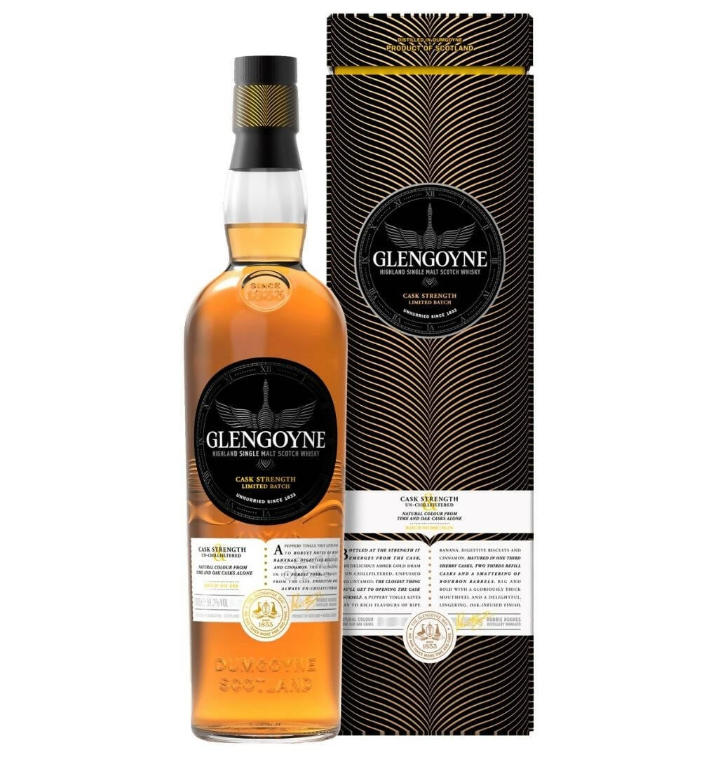 Bottlemart Noblepark Single Malt Scotch Whisky Glengoyne Cask Strength Single Malt Scotch Whisky 700mL