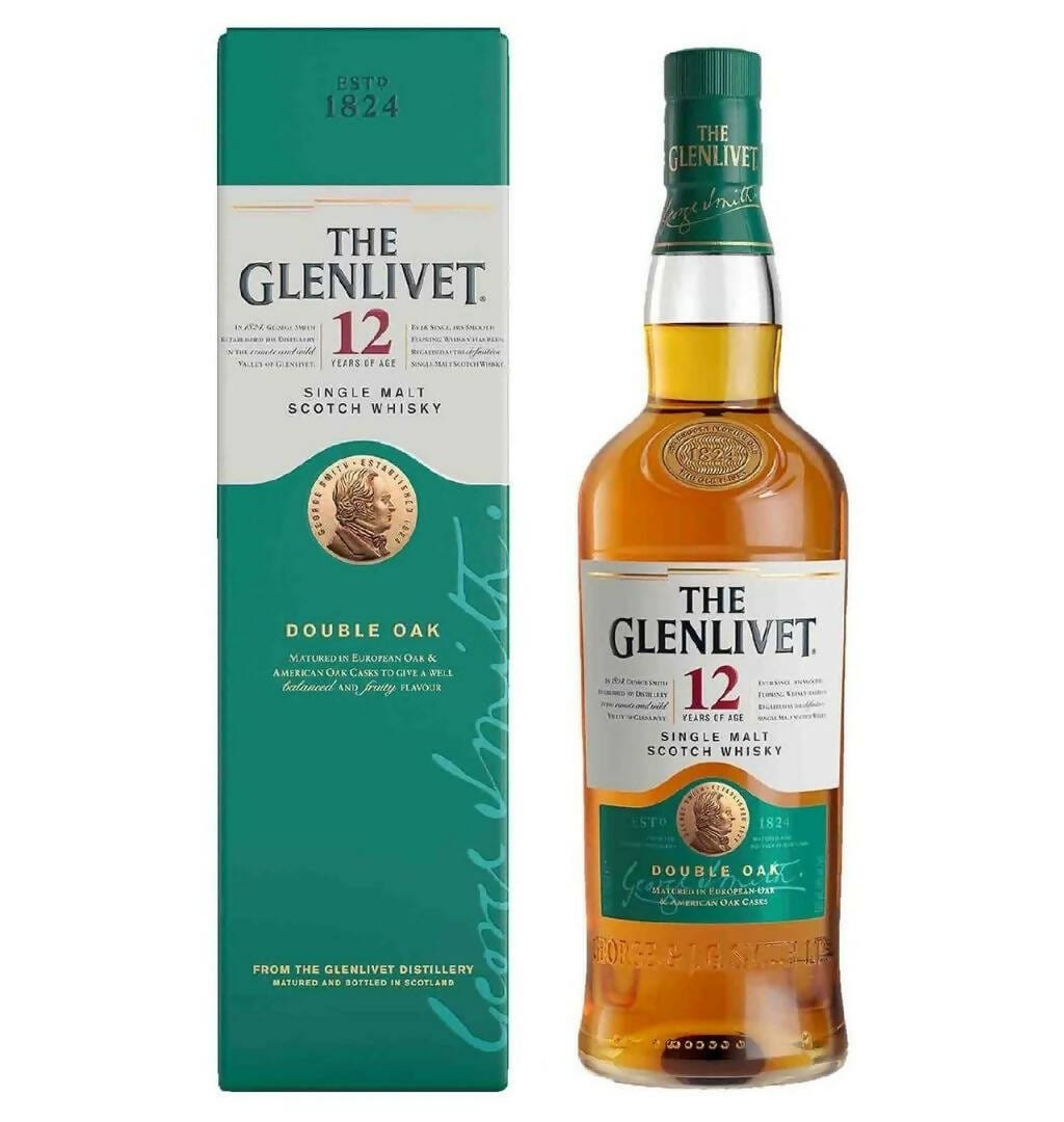 Bottlemart Noblepark Single Malt Scotch Whisky The Glenlivet 12 Year Old Single Malt Scotch Whisky 700mL