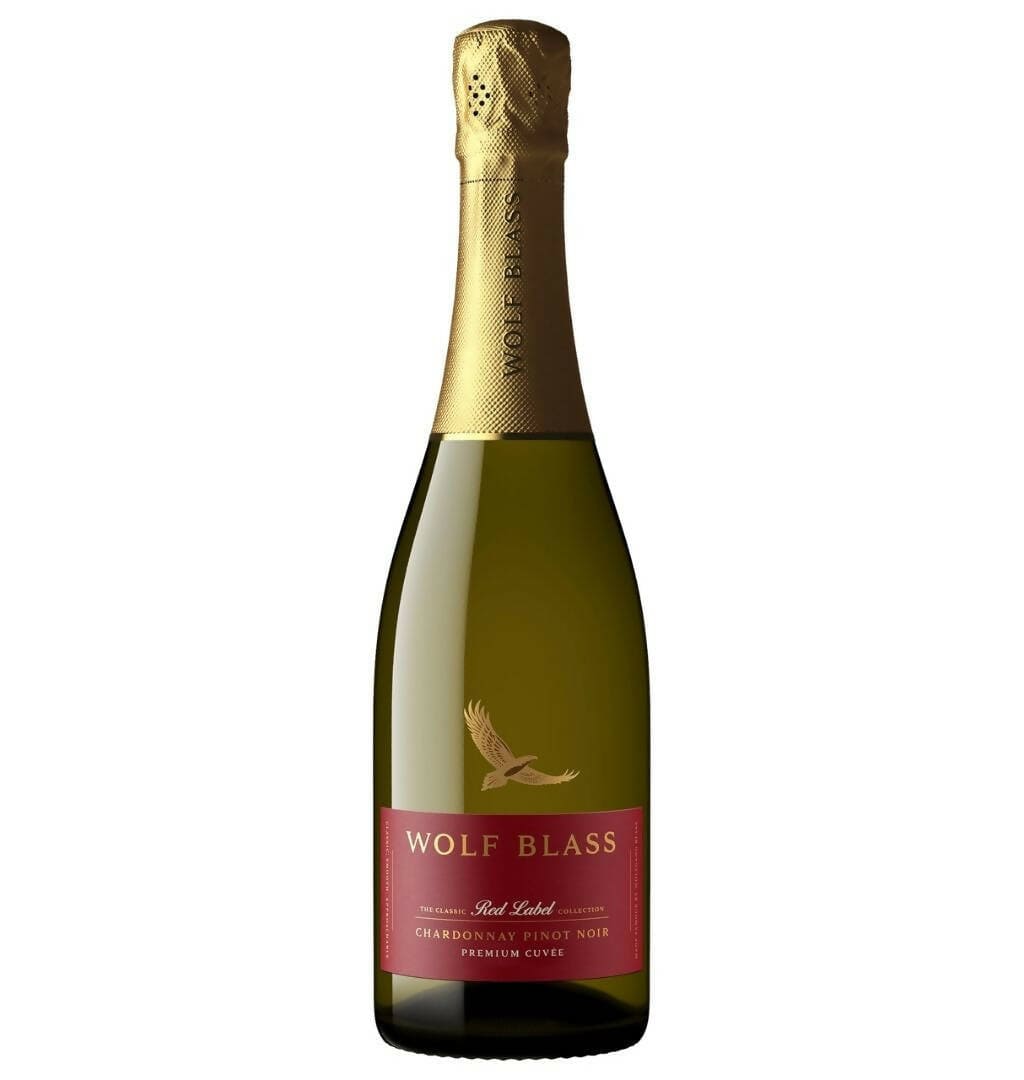 Bottlemart Noblepark Sparkling Wine Wolf Blass Red Label Chardonnay Pinot Noir 750mL