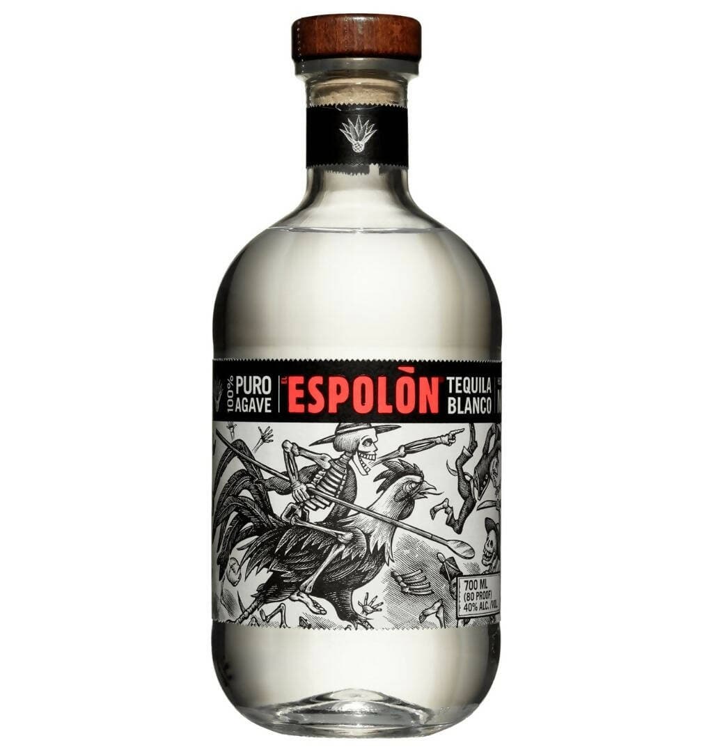 Bottlemart Noblepark Tequila EspolÃ²n Tequila Blanco 700mL