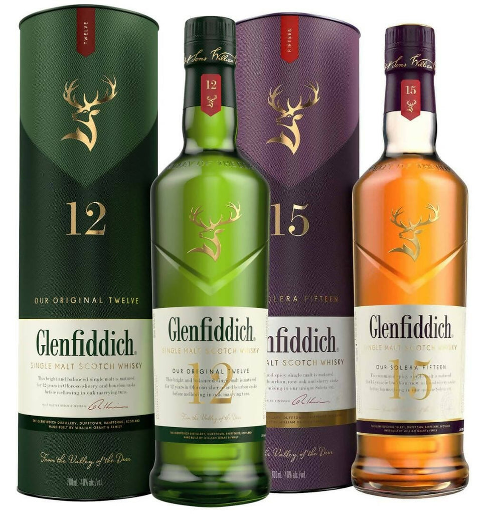 Buy Glenfiddich 12 and glenfiddich 15 bundle | LiquorByDoor
