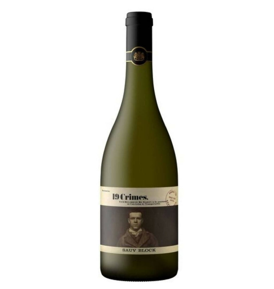 Bottlemart Noblepark White Wine 19 Crimes Sauv Block 750mL